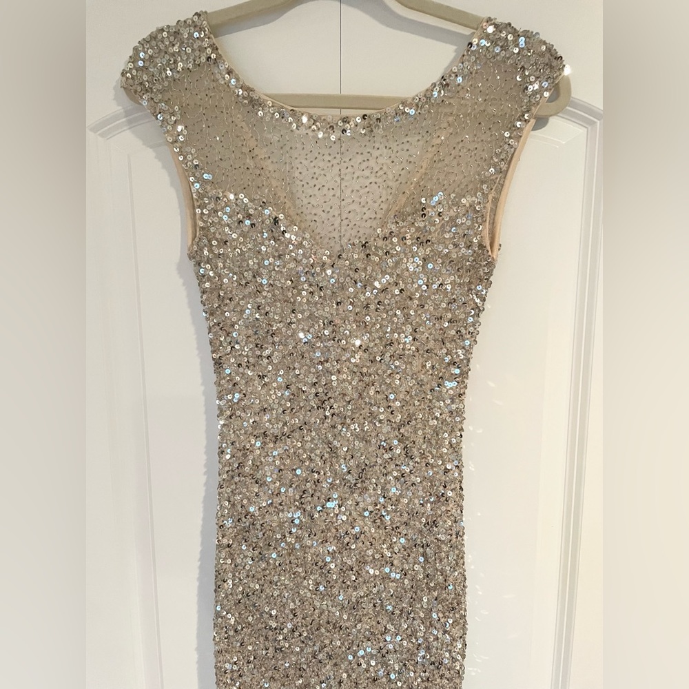 NWOT Beaded Evening Gown